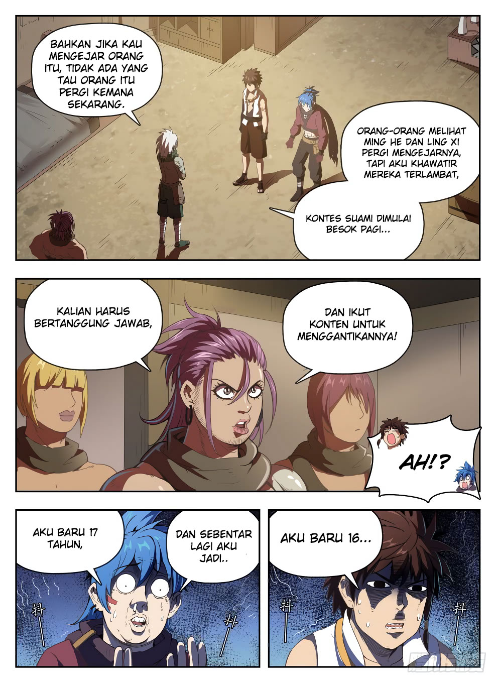 Halaman 2 dari Hunter Age Chapter 225
