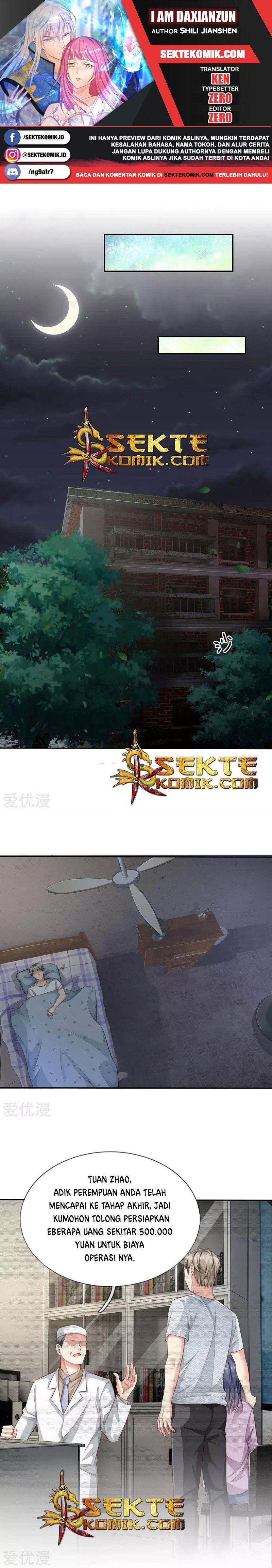 Halaman 1 dari I am Daxianzun Chapter 100