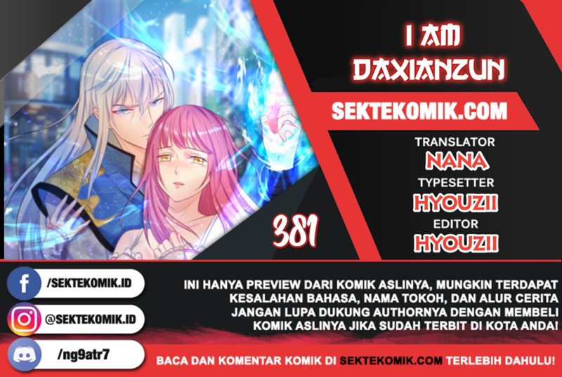Halaman 1 dari I am Daxianzun Chapter 381