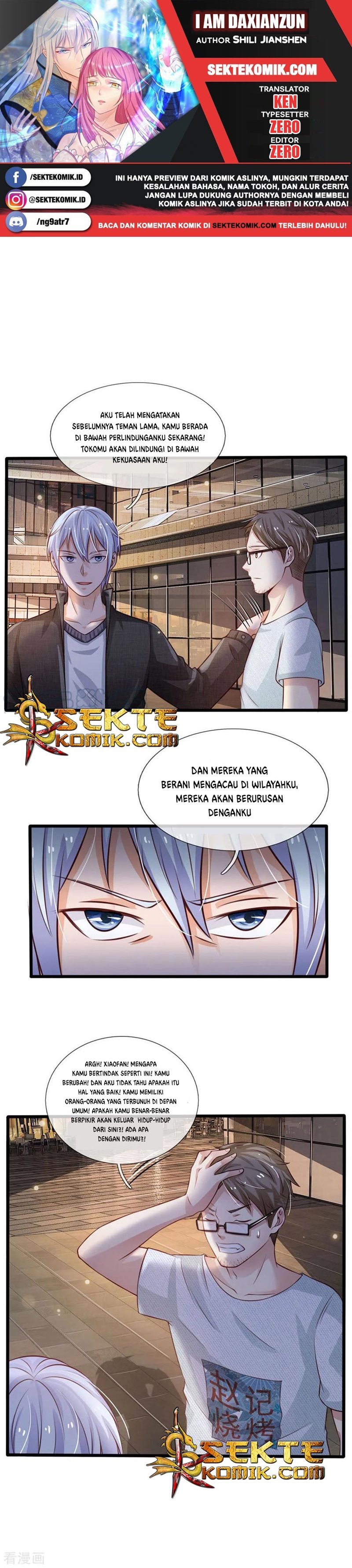 Halaman 1 dari I am Daxianzun Chapter 98