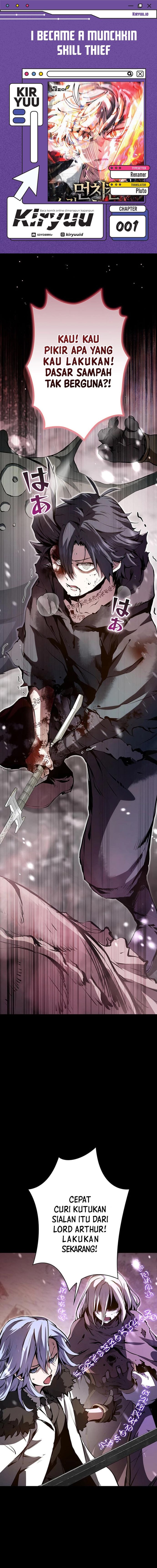 Becoming a Cheat-Level Skill Thief Chapter 1 – halaman 1