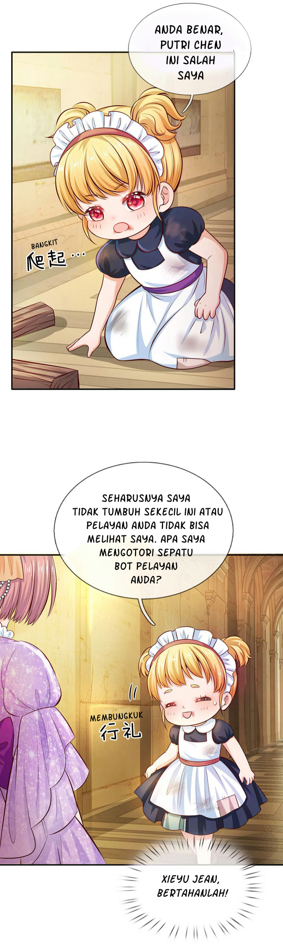 Halaman 12 dari I Became The Emperor’s Daughter One Day Chapter 10