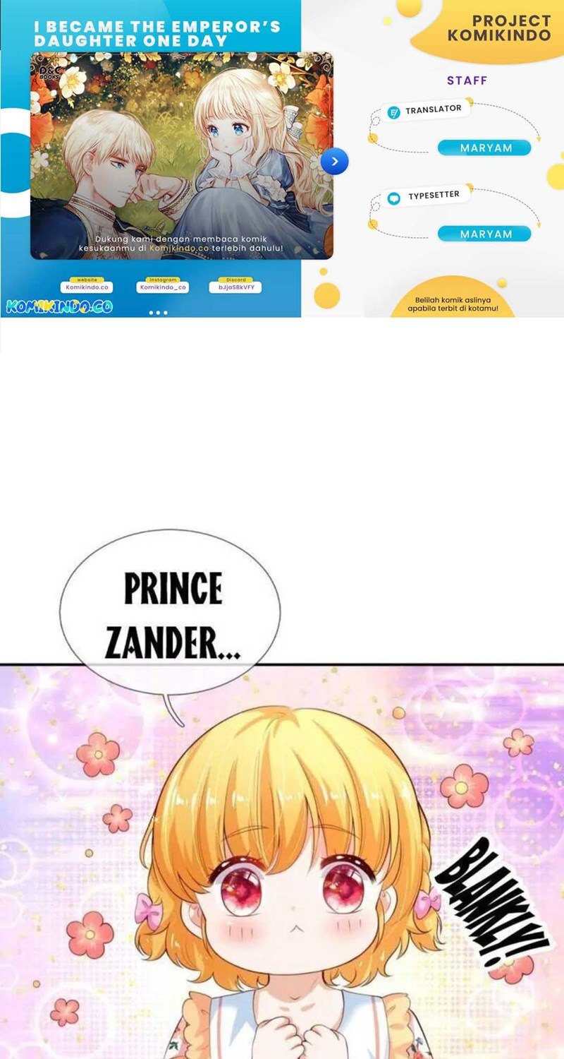 Halaman 1 dari I Became The Emperor’s Daughter One Day Chapter 124