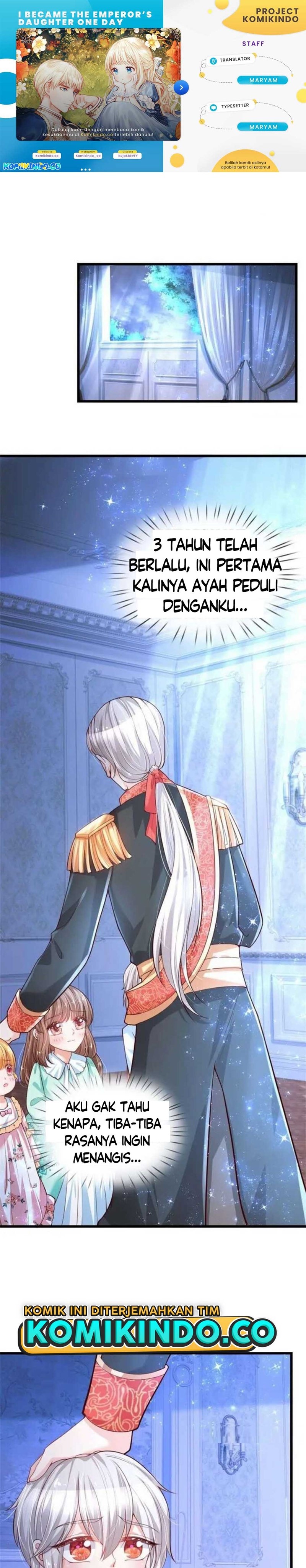 Halaman 1 dari I Became The Emperor’s Daughter One Day Chapter 126