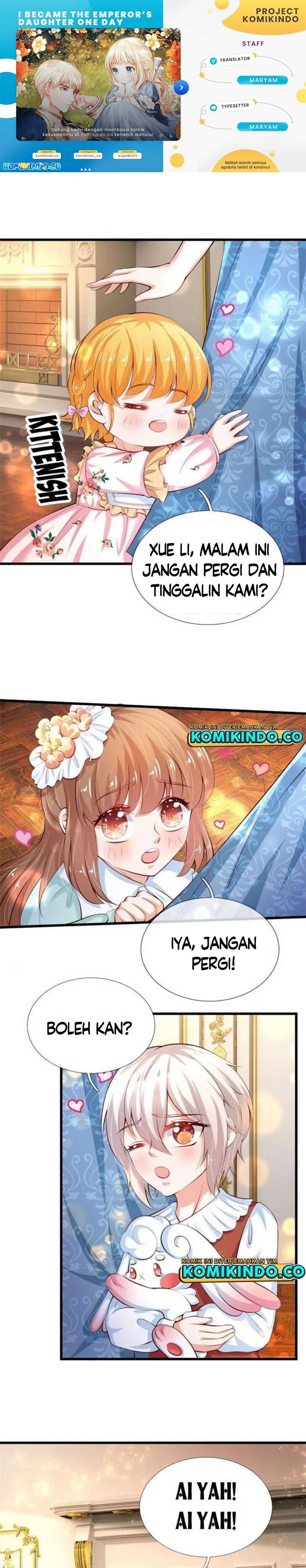 Halaman 1 dari I Became The Emperor’s Daughter One Day Chapter 127