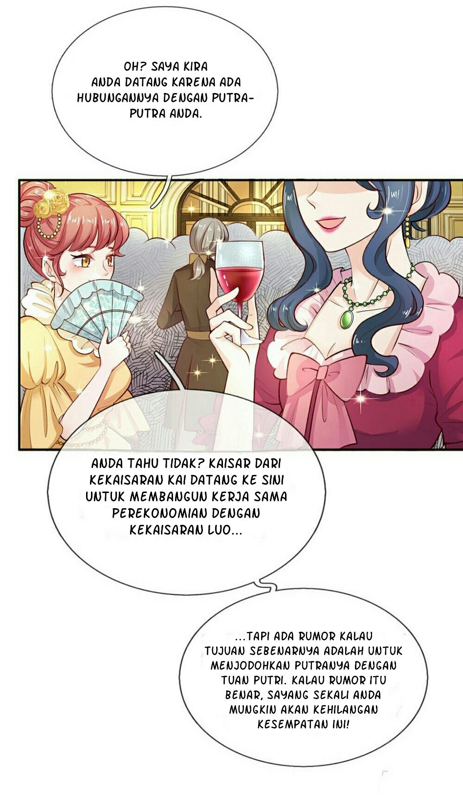 Halaman 9 dari I Became The Emperor’s Daughter One Day Chapter 13