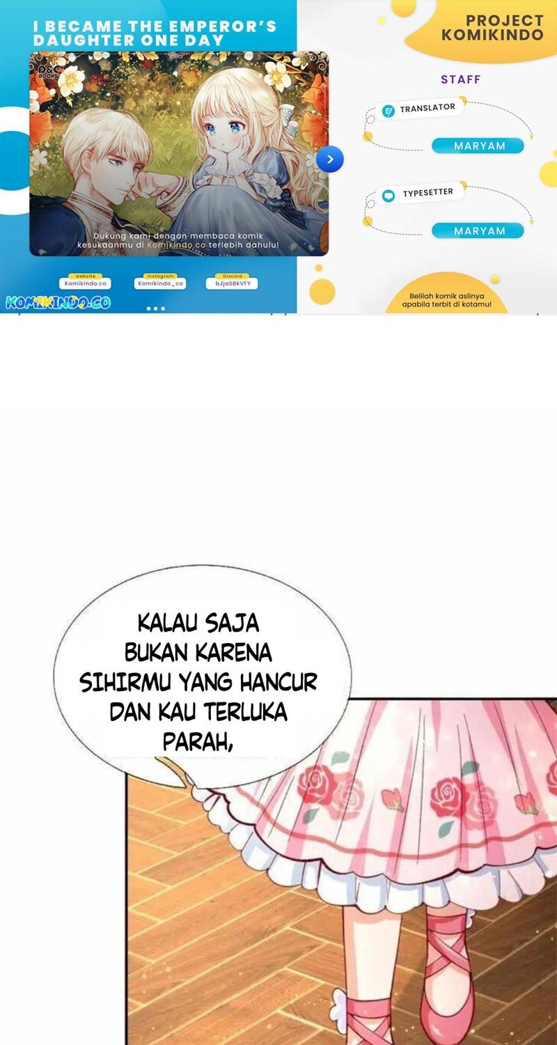 Halaman 1 dari I Became The Emperor’s Daughter One Day Chapter 130