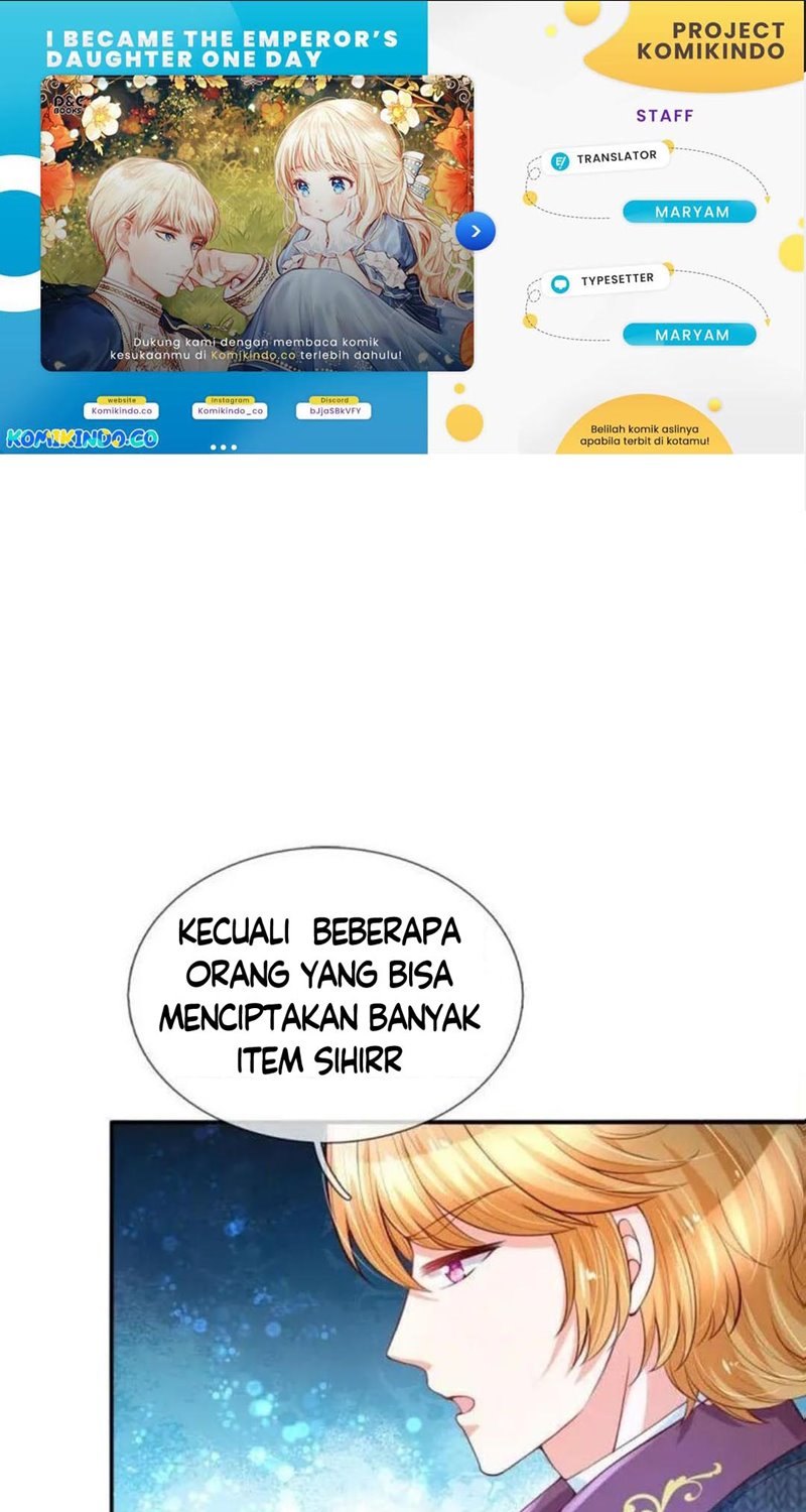 Halaman 1 dari I Became The Emperor’s Daughter One Day Chapter 133