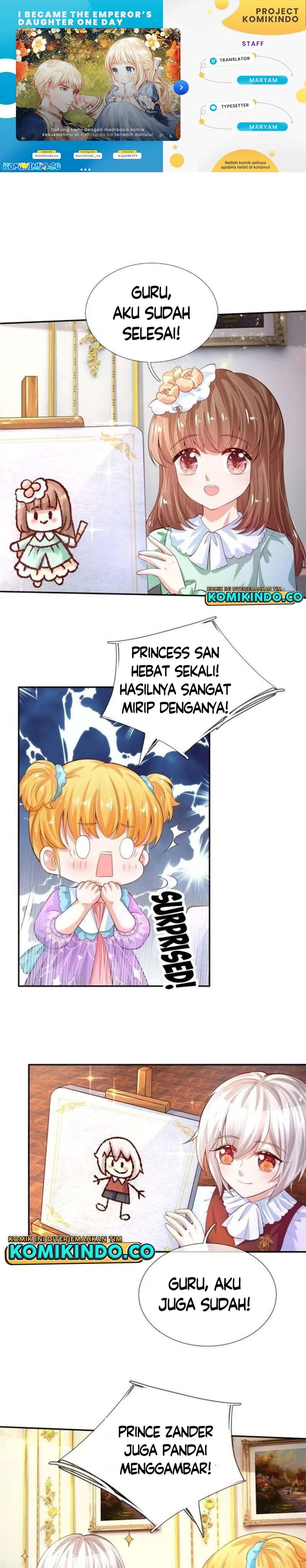 Halaman 1 dari I Became The Emperor’s Daughter One Day Chapter 136