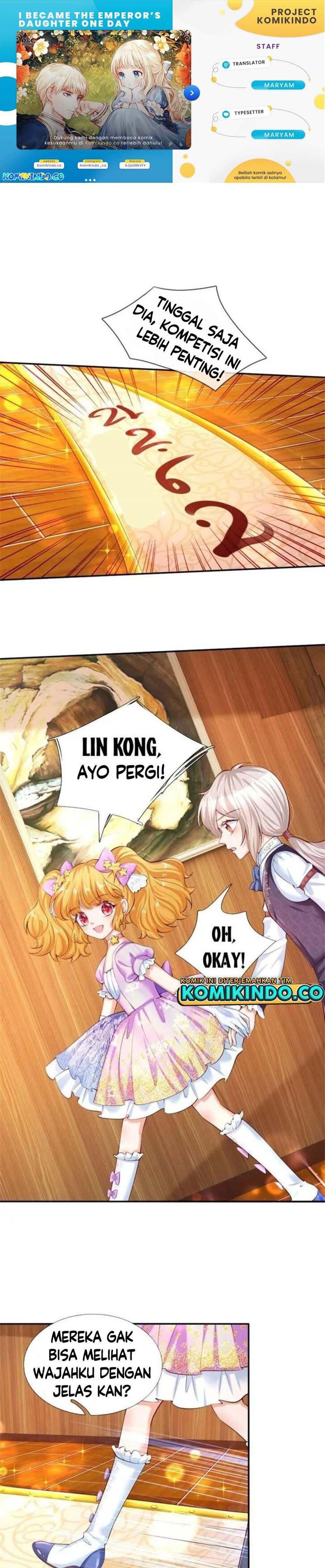 Halaman 1 dari I Became The Emperor’s Daughter One Day Chapter 147
