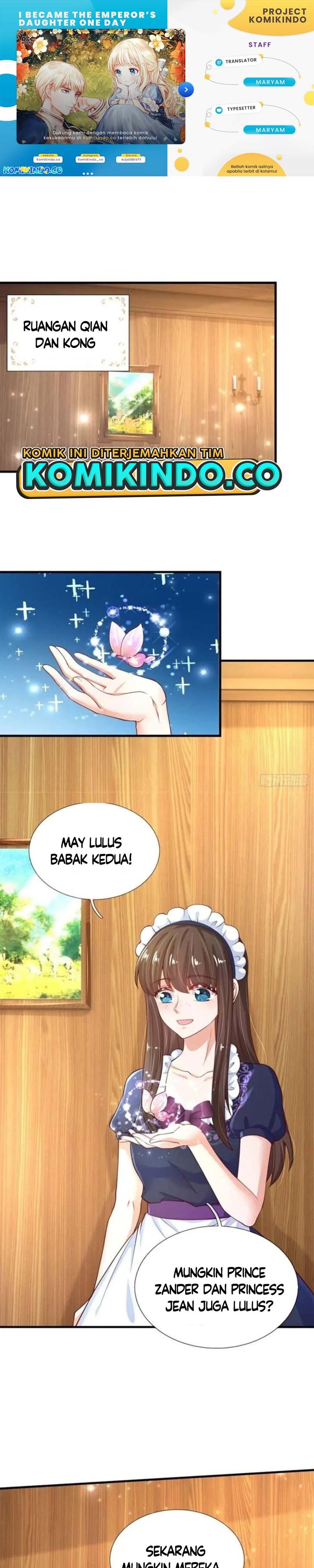 Halaman 1 dari I Became The Emperor’s Daughter One Day Chapter 153