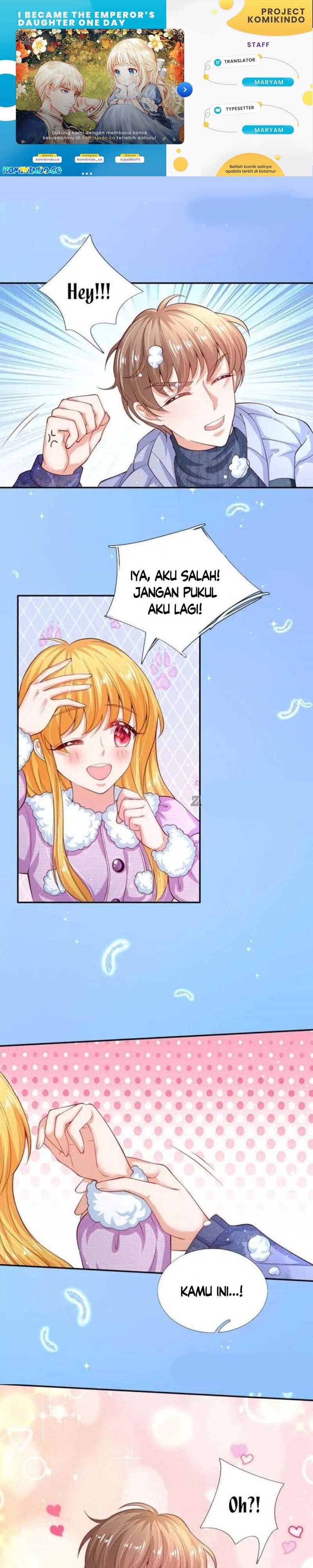 Halaman 1 dari I Became The Emperor’s Daughter One Day Chapter 155