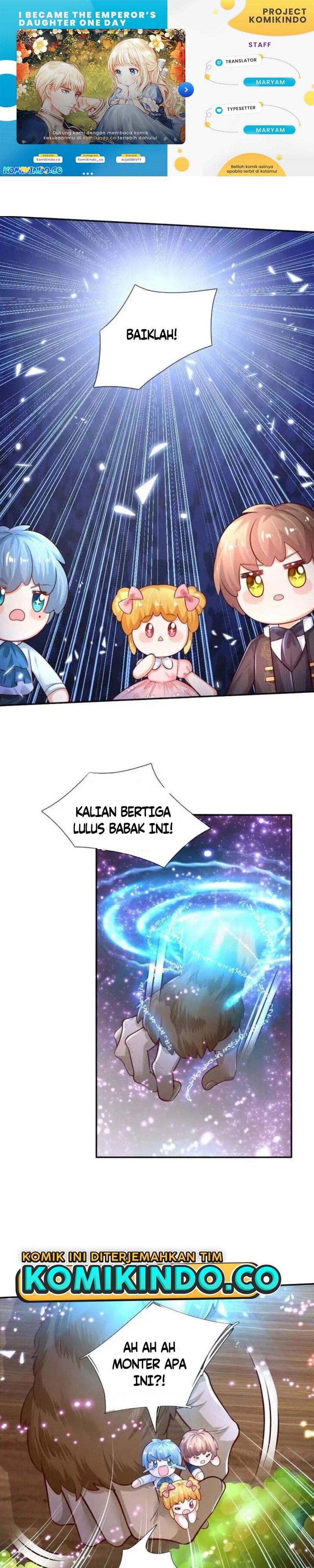 Halaman 1 dari I Became The Emperor’s Daughter One Day Chapter 159