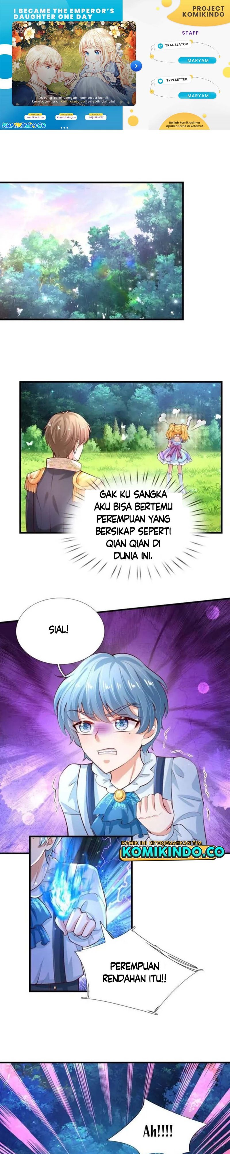 Halaman 1 dari I Became The Emperor’s Daughter One Day Chapter 161