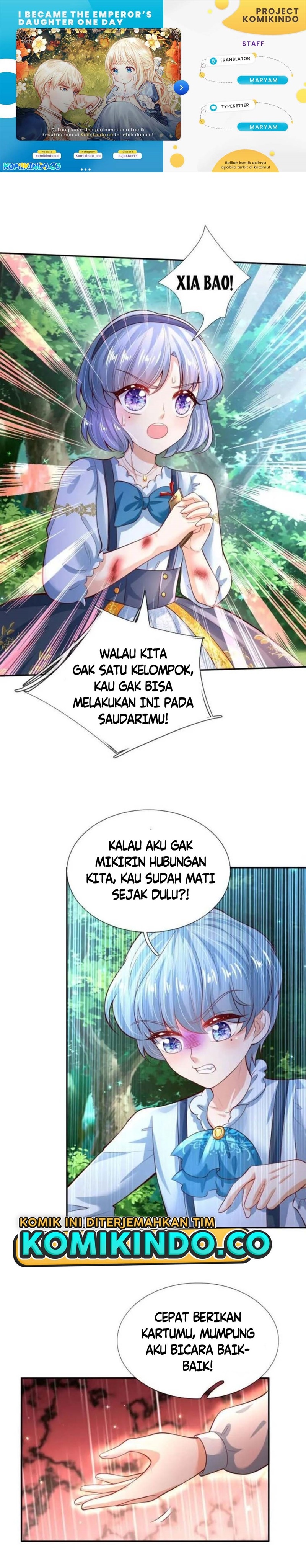 Halaman 1 dari I Became The Emperor’s Daughter One Day Chapter 180