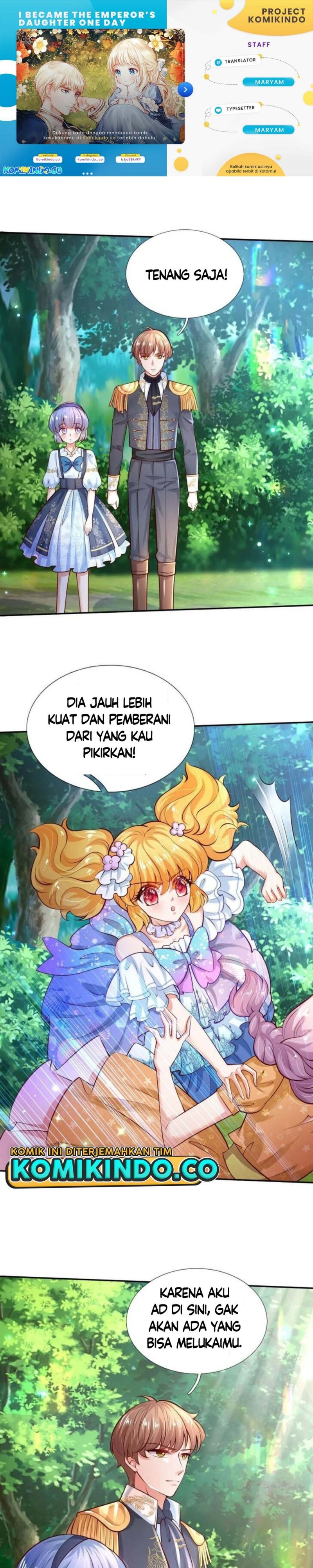 Halaman 1 dari I Became The Emperor’s Daughter One Day Chapter 191