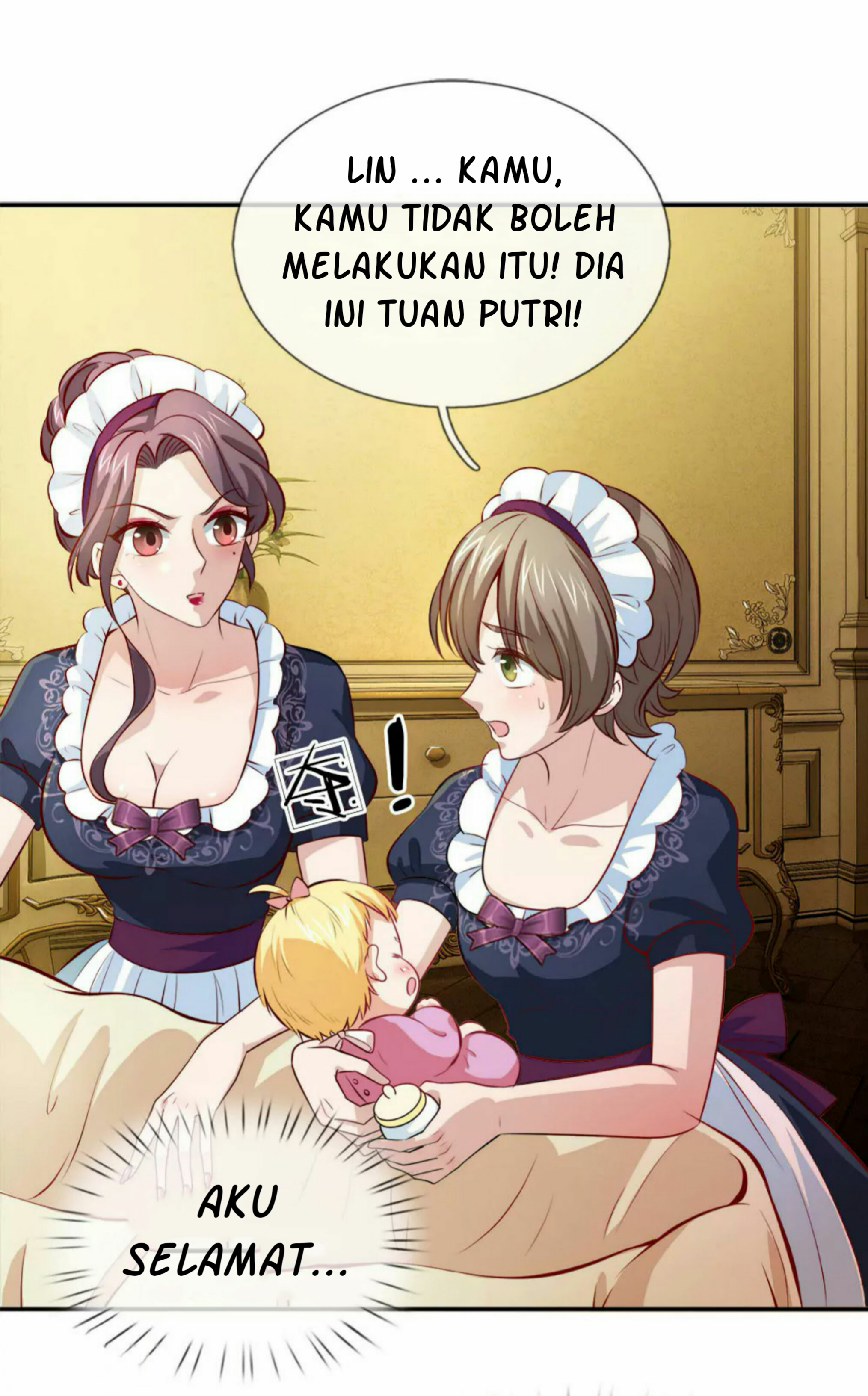 Halaman 12 dari I Became The Emperor’s Daughter One Day Chapter 4