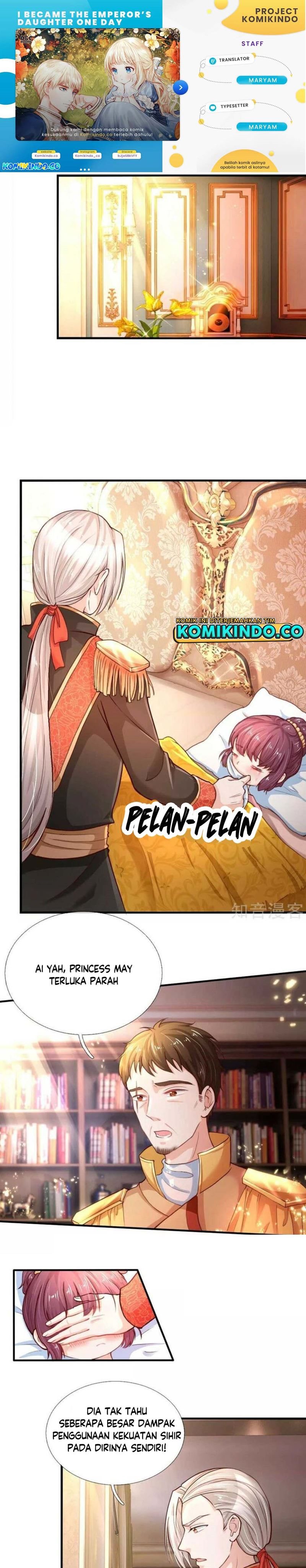 Halaman 1 dari I Became The Emperor’s Daughter One Day Chapter 66