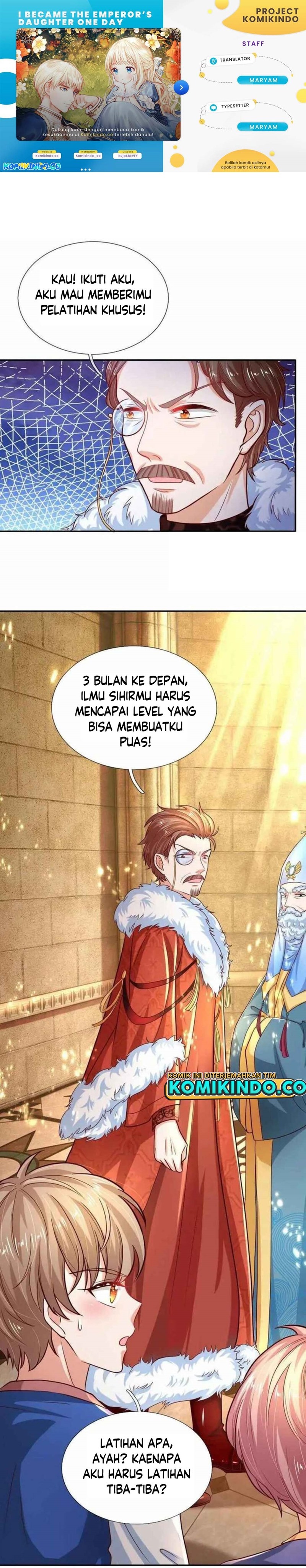 Halaman 1 dari I Became The Emperor’s Daughter One Day Chapter 76