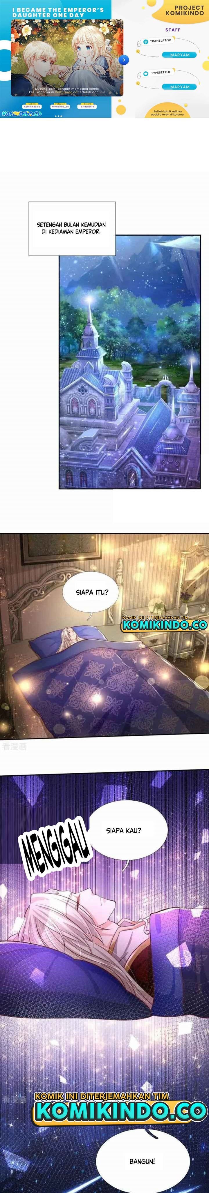 Halaman 1 dari I Became The Emperor’s Daughter One Day Chapter 79