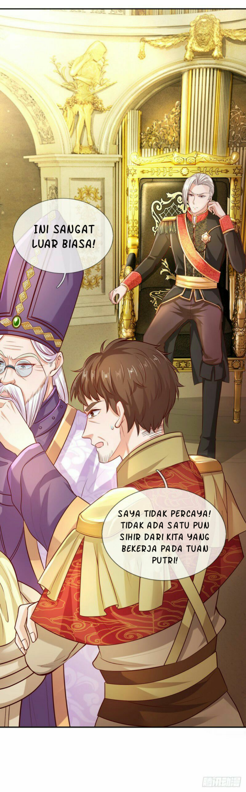 Halaman 14 dari I Became The Emperor’s Daughter One Day Chapter 8