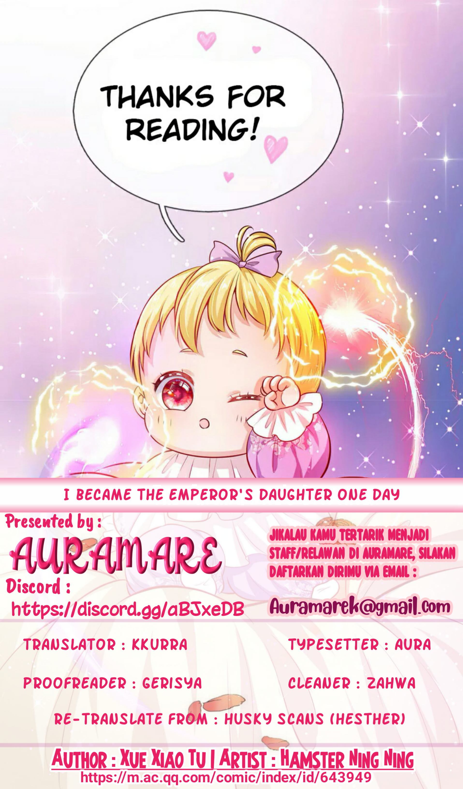 Halaman 17 dari I Became The Emperor’s Daughter One Day Chapter 8