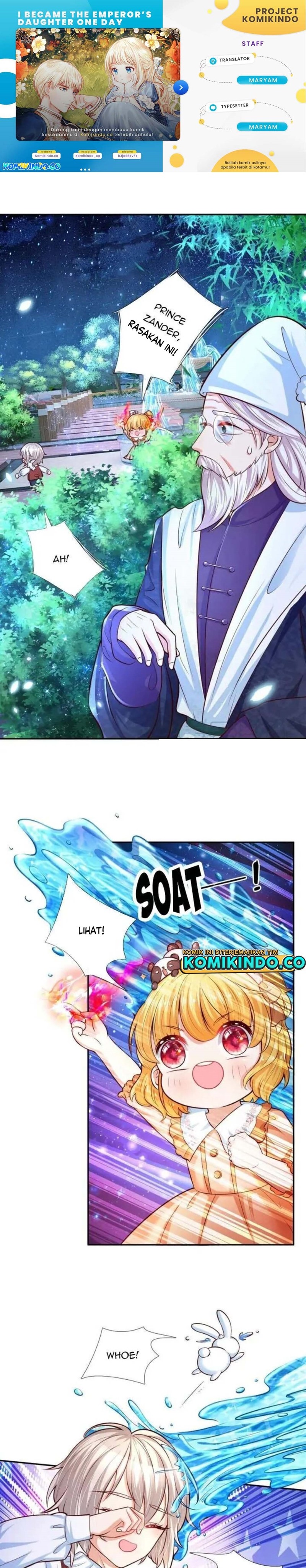 Halaman 1 dari I Became The Emperor’s Daughter One Day Chapter 81