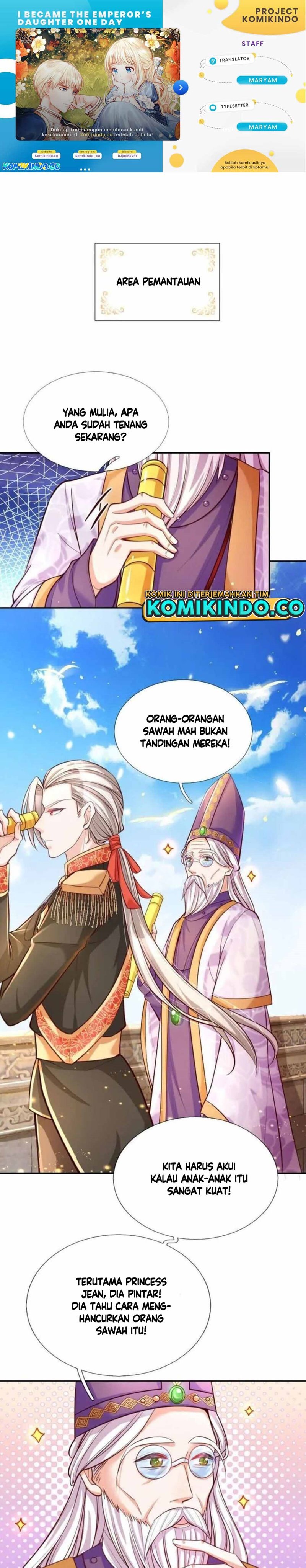 Halaman 1 dari I Became The Emperor’s Daughter One Day Chapter 87