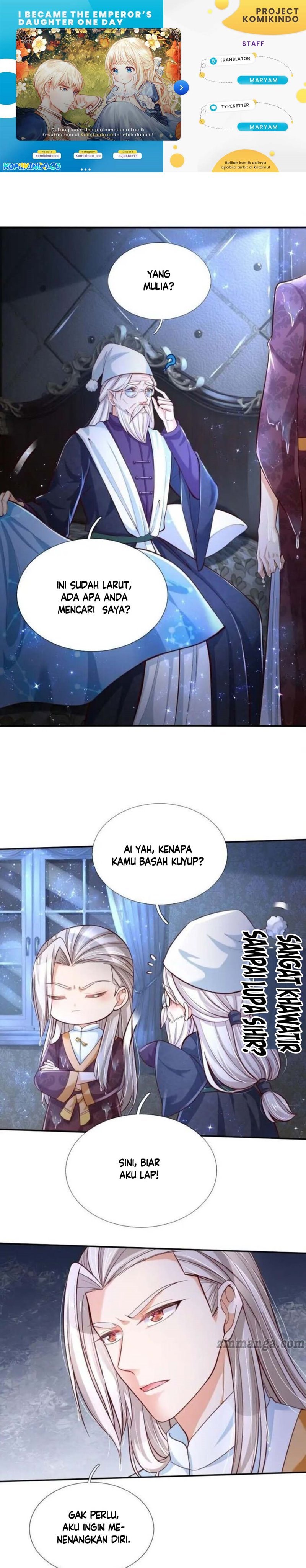 Halaman 1 dari I Became The Emperor’s Daughter One Day Chapter 95
