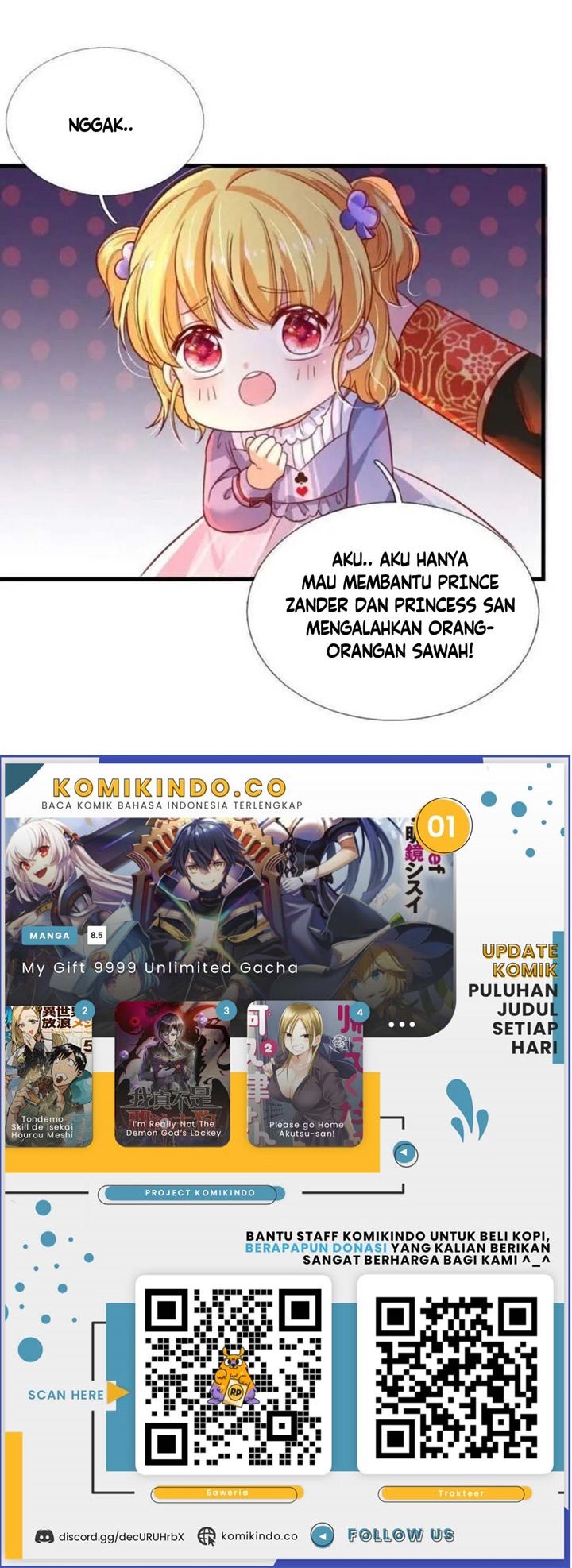 Halaman 20 dari I Became The Emperor’s Daughter One Day Chapter 98