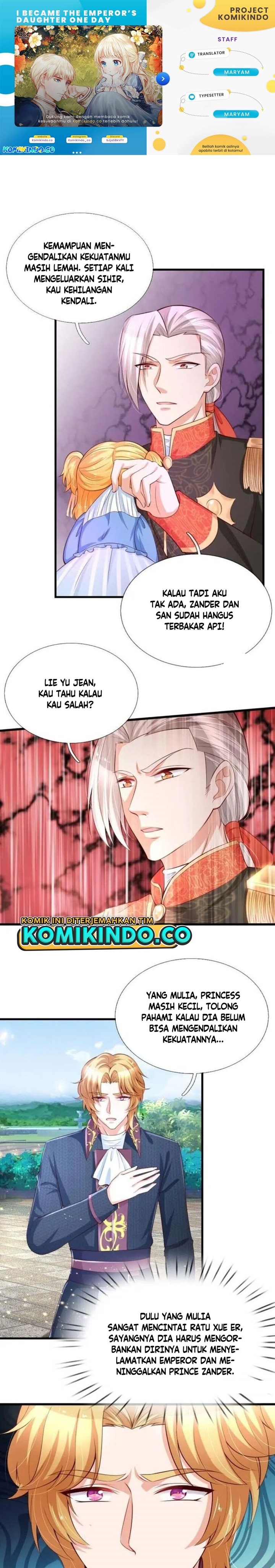 Halaman 1 dari I Became The Emperor’s Daughter One Day Chapter 99