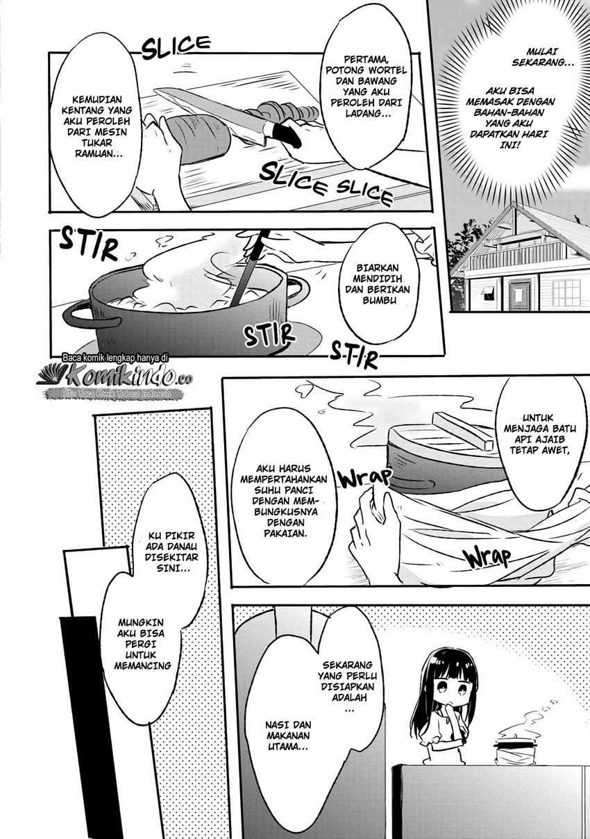 Halaman 13 dari I Decided to Cook Because the Losing Potion Was Soy Sauce Chapter 3