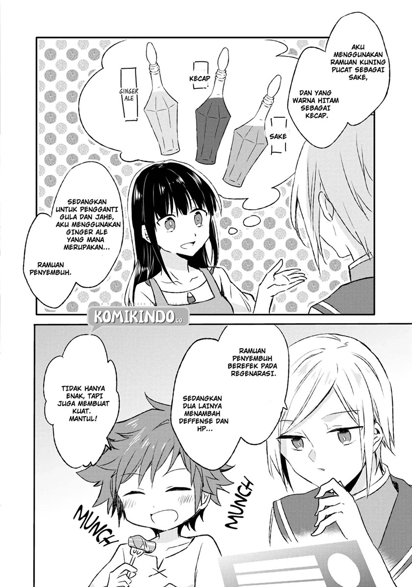 Halaman 29 dari I Decided to Cook Because the Losing Potion Was Soy Sauce Chapter 4