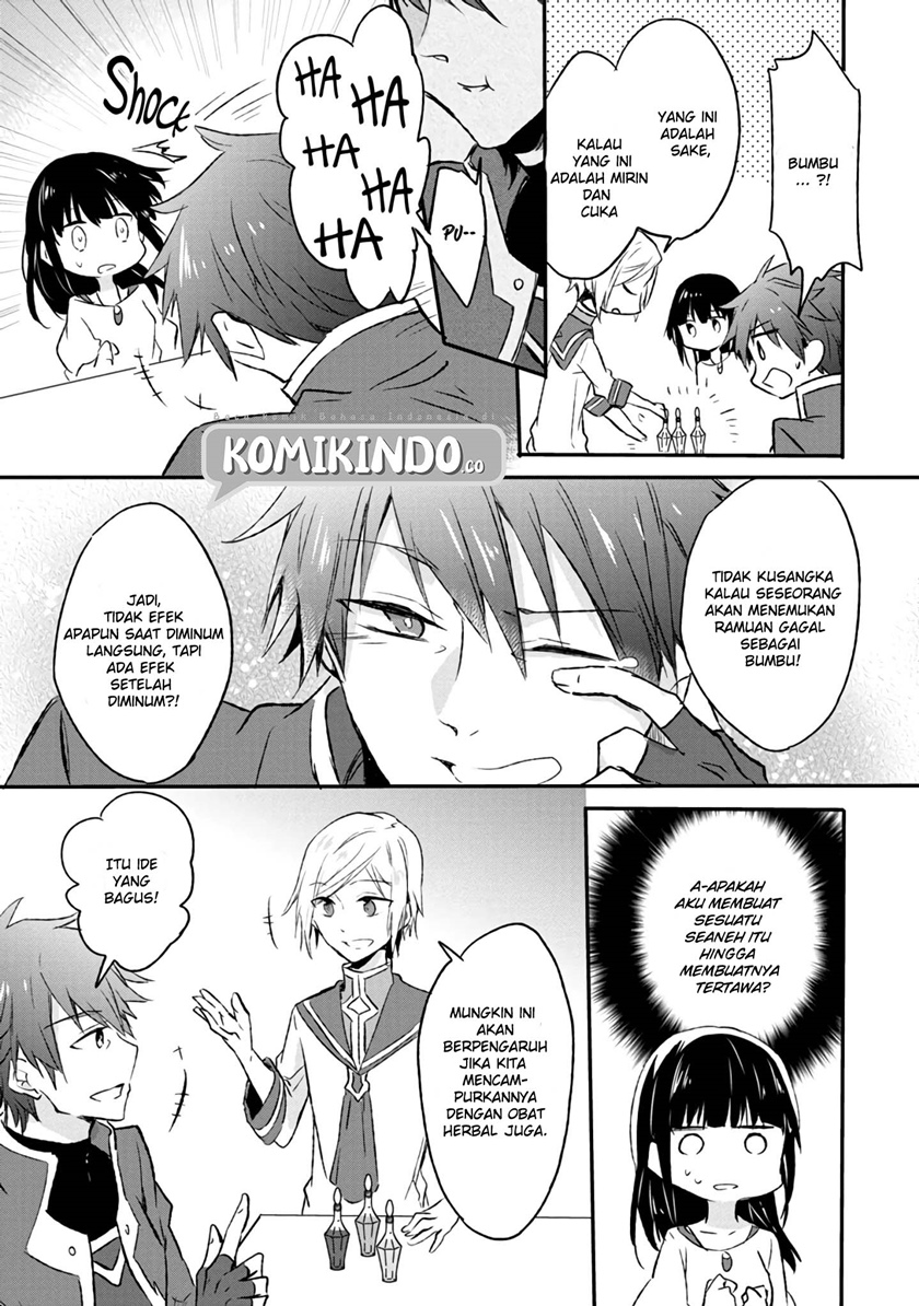 Halaman 10 dari I Decided to Cook Because the Losing Potion Was Soy Sauce Chapter 5
