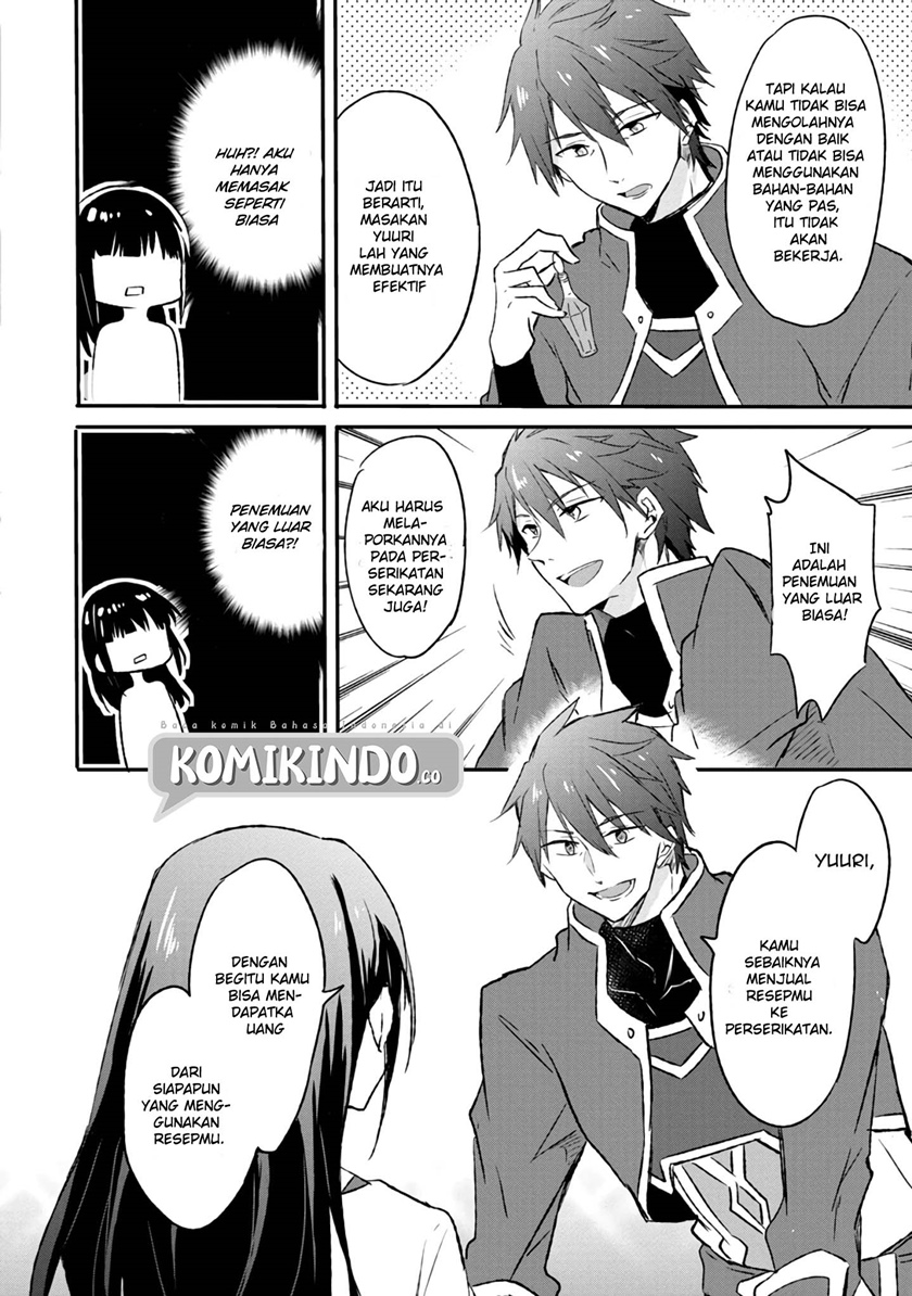 Halaman 11 dari I Decided to Cook Because the Losing Potion Was Soy Sauce Chapter 5