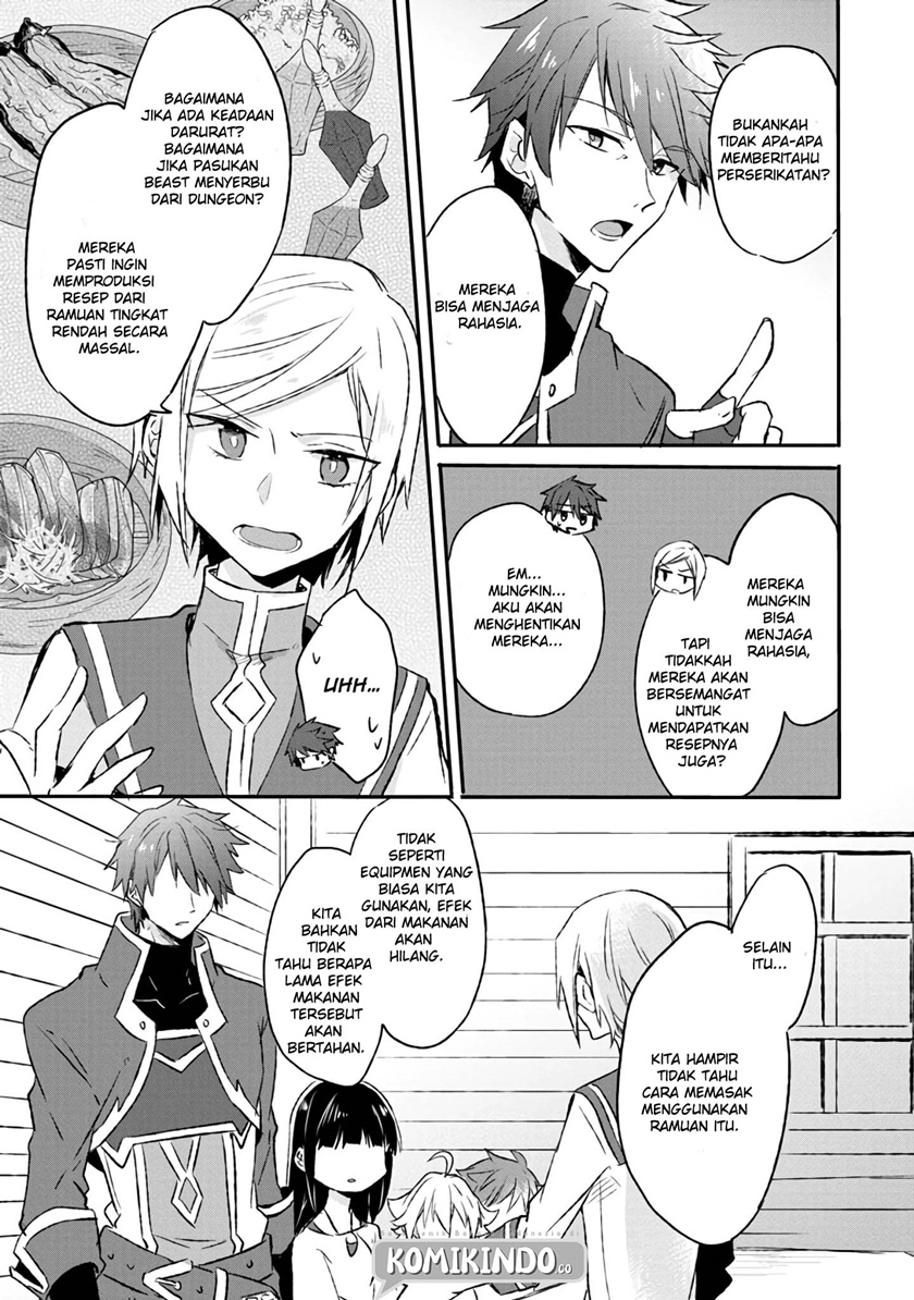 Halaman 20 dari I Decided to Cook Because the Losing Potion Was Soy Sauce Chapter 5