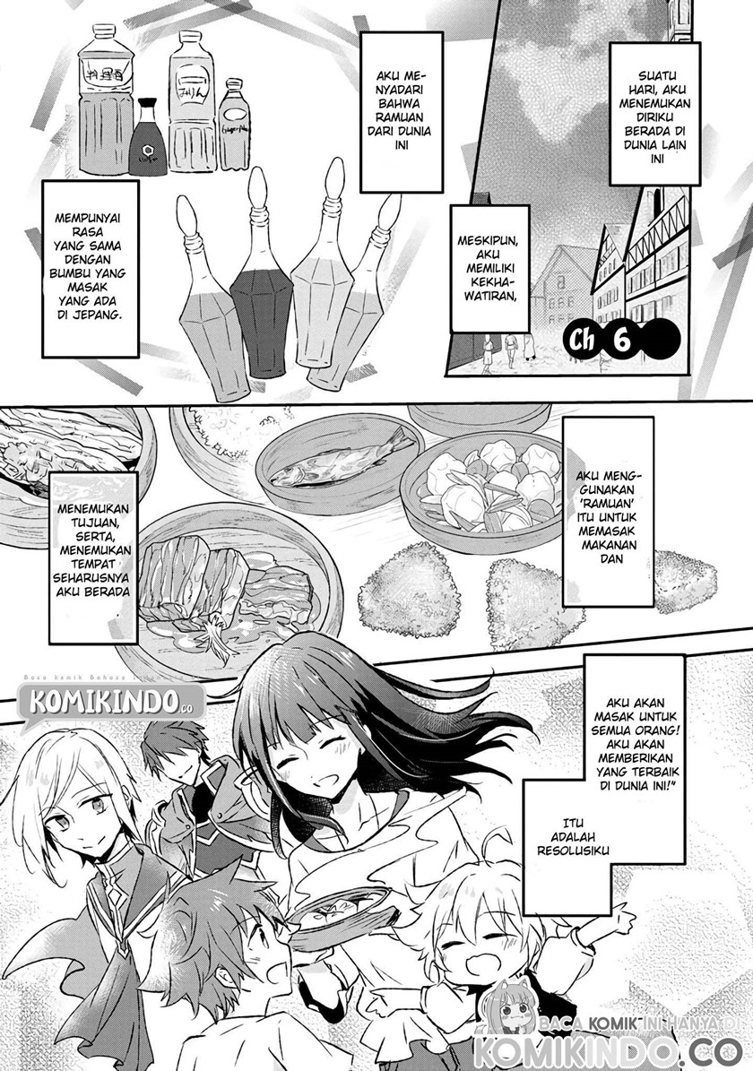 Halaman 3 dari I Decided to Cook Because the Losing Potion Was Soy Sauce Chapter 6