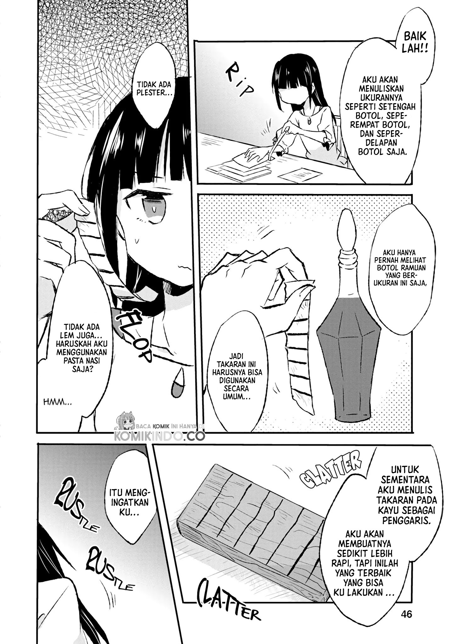 Halaman 13 dari I Decided to Cook Because the Losing Potion Was Soy Sauce Chapter 7