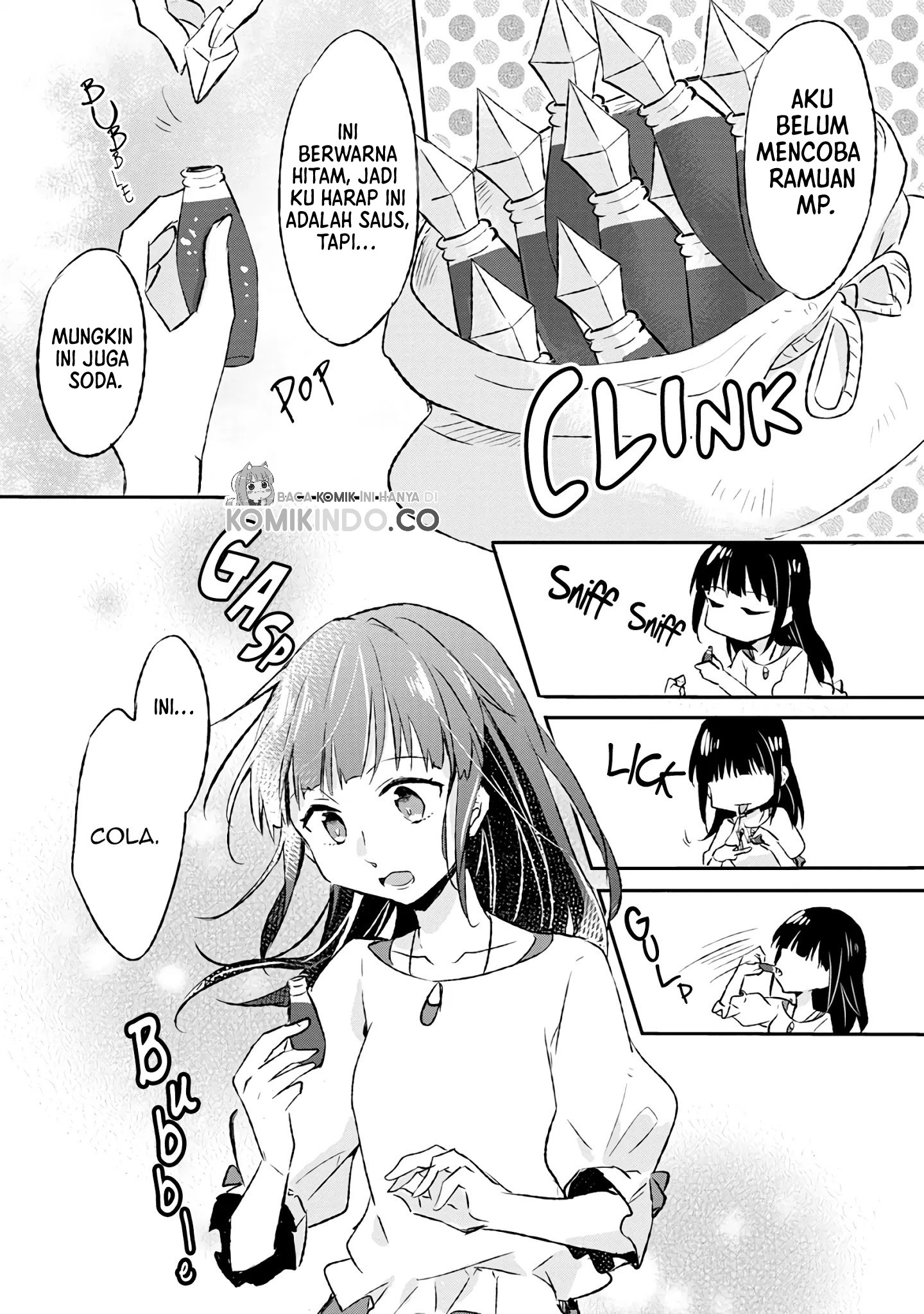 Halaman 14 dari I Decided to Cook Because the Losing Potion Was Soy Sauce Chapter 7