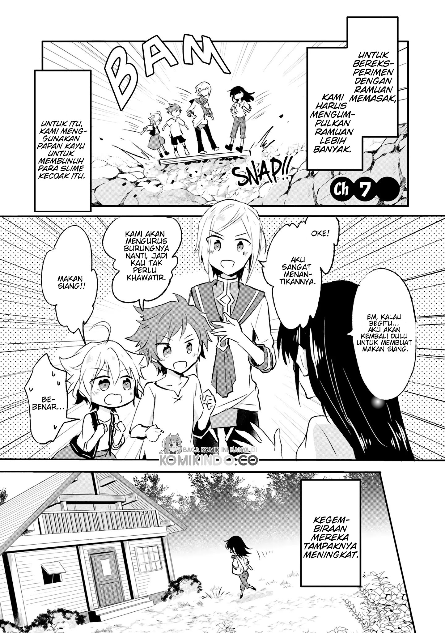 Halaman 2 dari I Decided to Cook Because the Losing Potion Was Soy Sauce Chapter 7