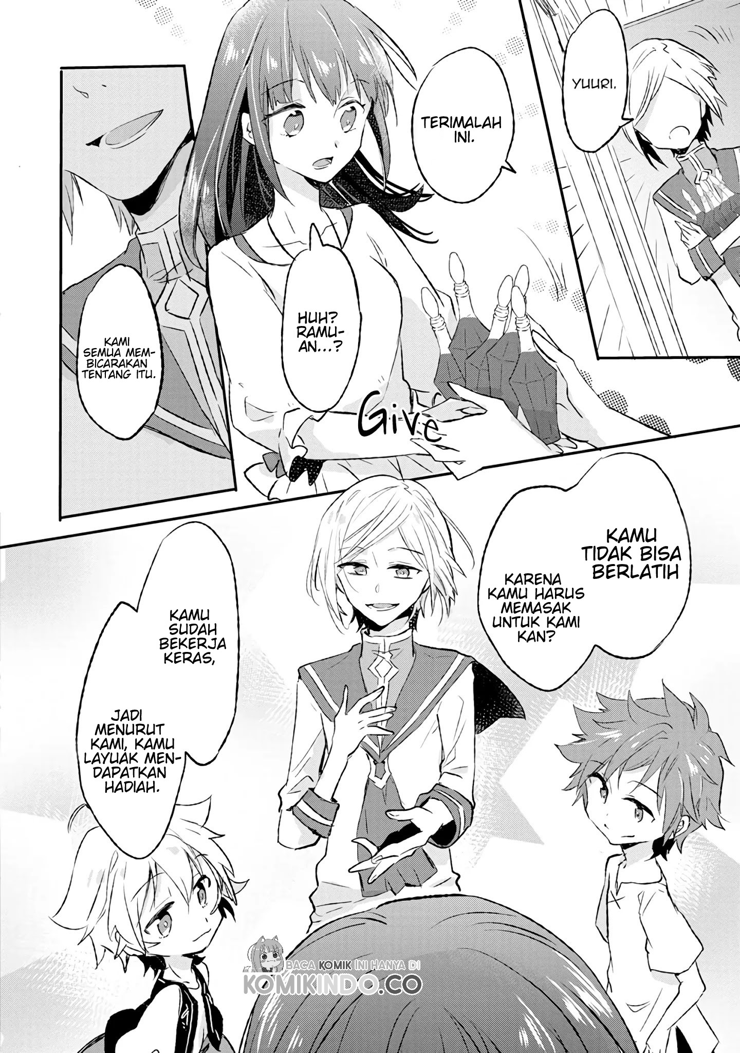 Halaman 23 dari I Decided to Cook Because the Losing Potion Was Soy Sauce Chapter 7