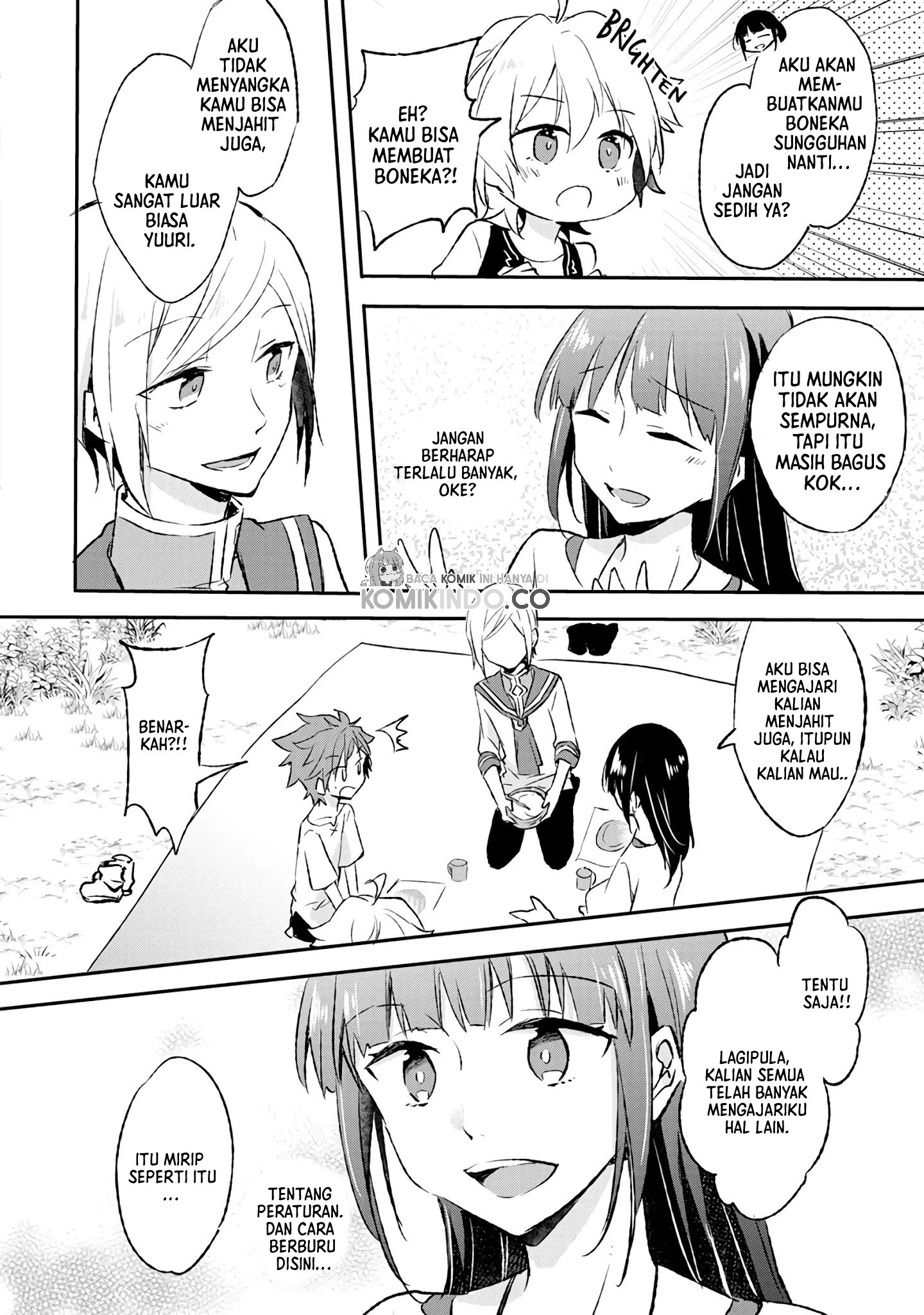 Halaman 9 dari I Decided to Cook Because the Losing Potion Was Soy Sauce Chapter 7