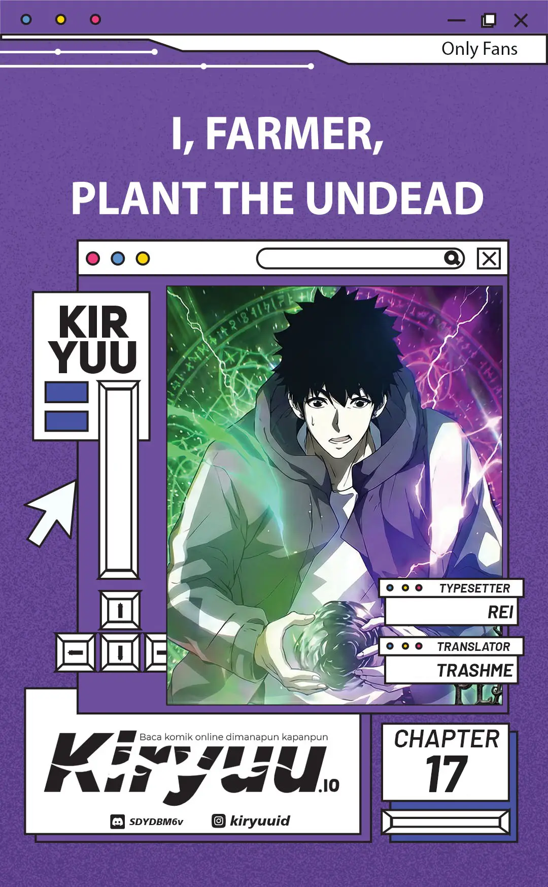 Halaman 1 dari I, Farmer, Plant the Undead Chapter 17