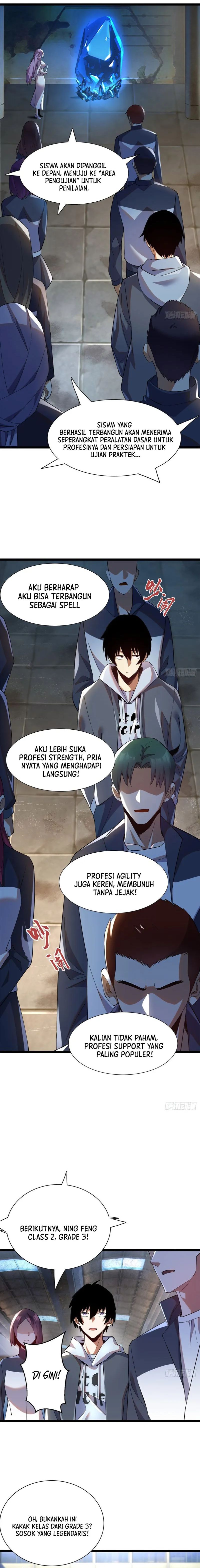 Halaman 6 dari My Reluctant Journey into Forbidden Spells Chapter 1