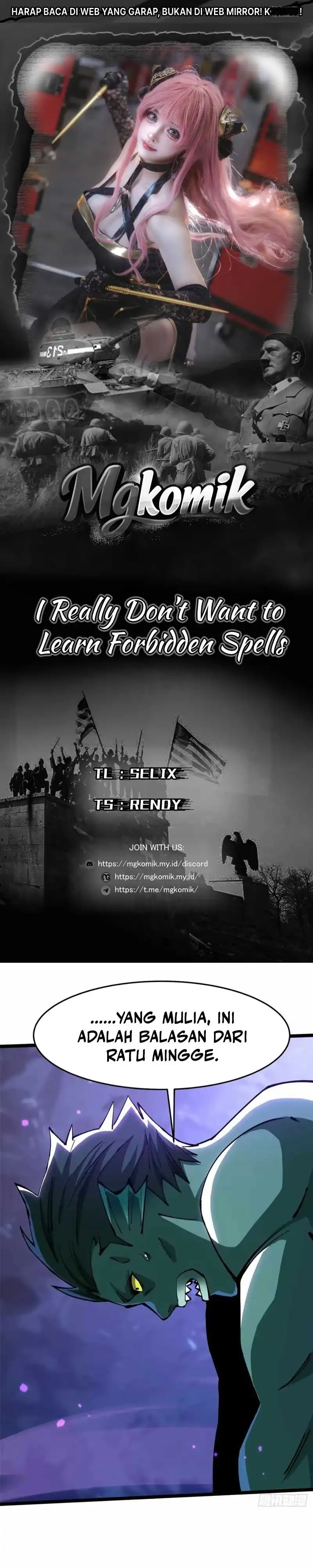 My Reluctant Journey into Forbidden Spells Chapter 132 – halaman 1