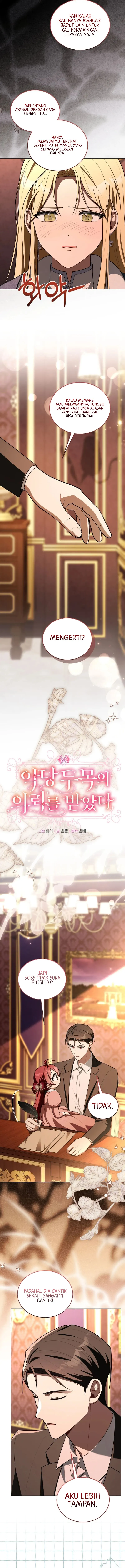 Halaman 9 dari I Received a Request from the Villain Boss Chapter 19