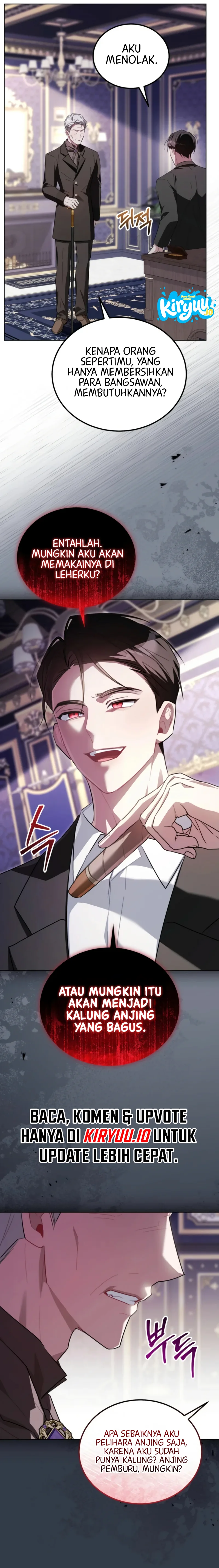 Halaman 9 dari I Received a Request from the Villain Boss Chapter 27