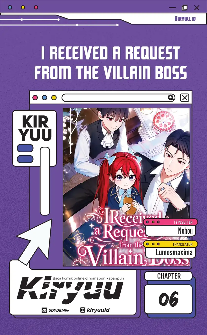 Halaman 2 dari I Received a Request from the Villain Boss Chapter 6
