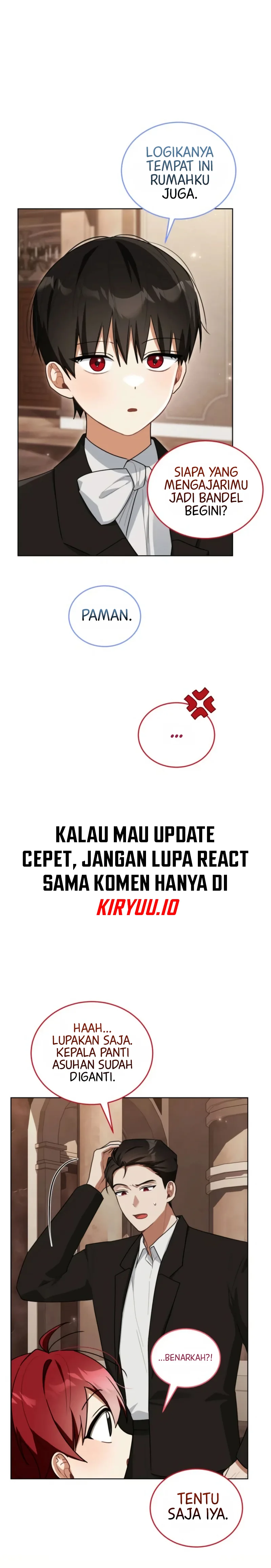 Halaman 12 dari I Received a Request from the Villain Boss Chapter 9