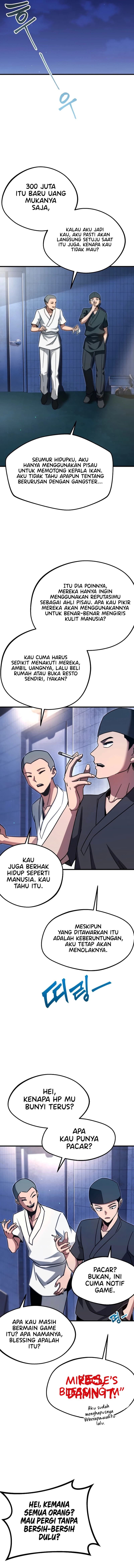 Halaman 10 dari I Took over The Academy With a Single Sashimi Knife Chapter 0